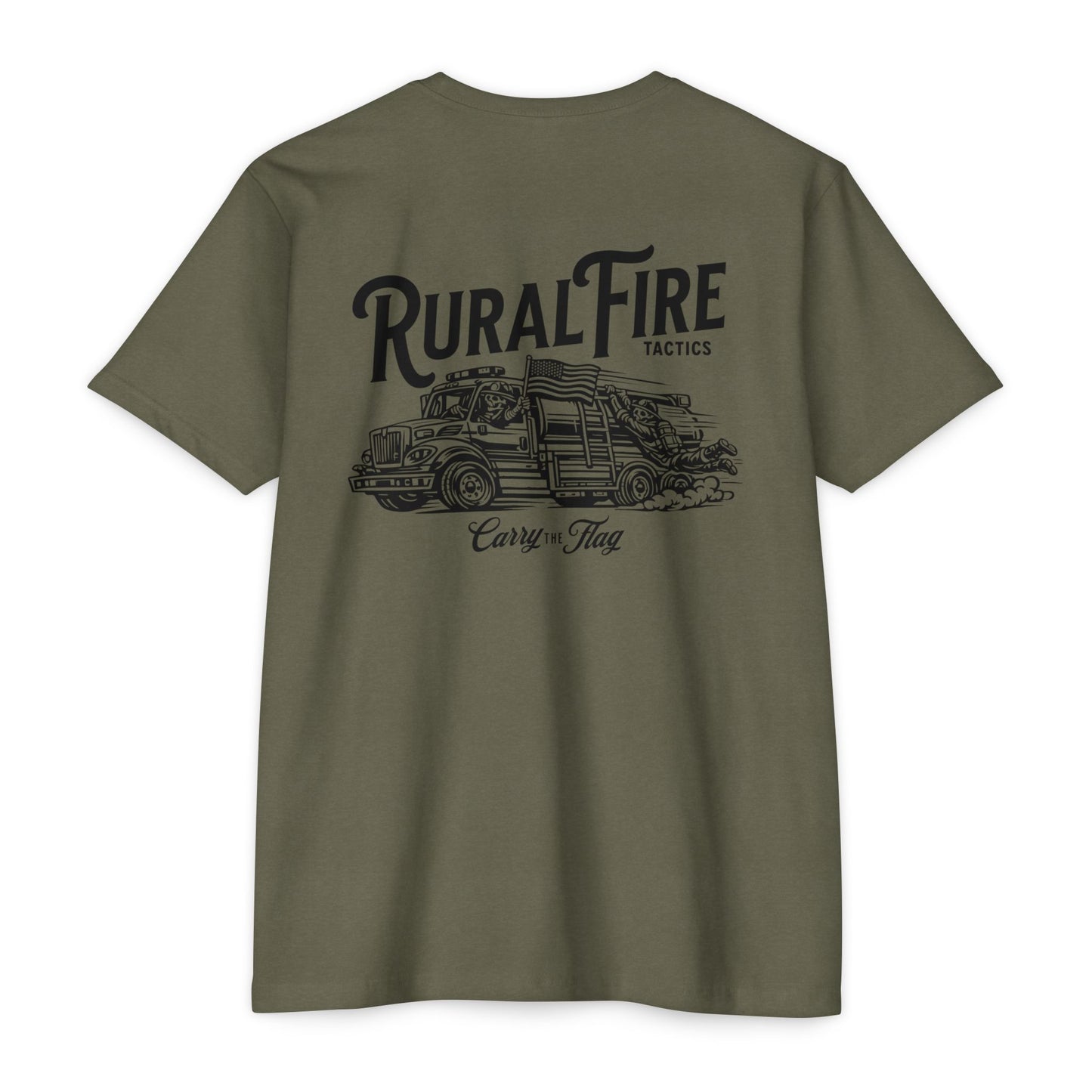 Rural Fire Tactics 'Carry The Flag' t-shirt