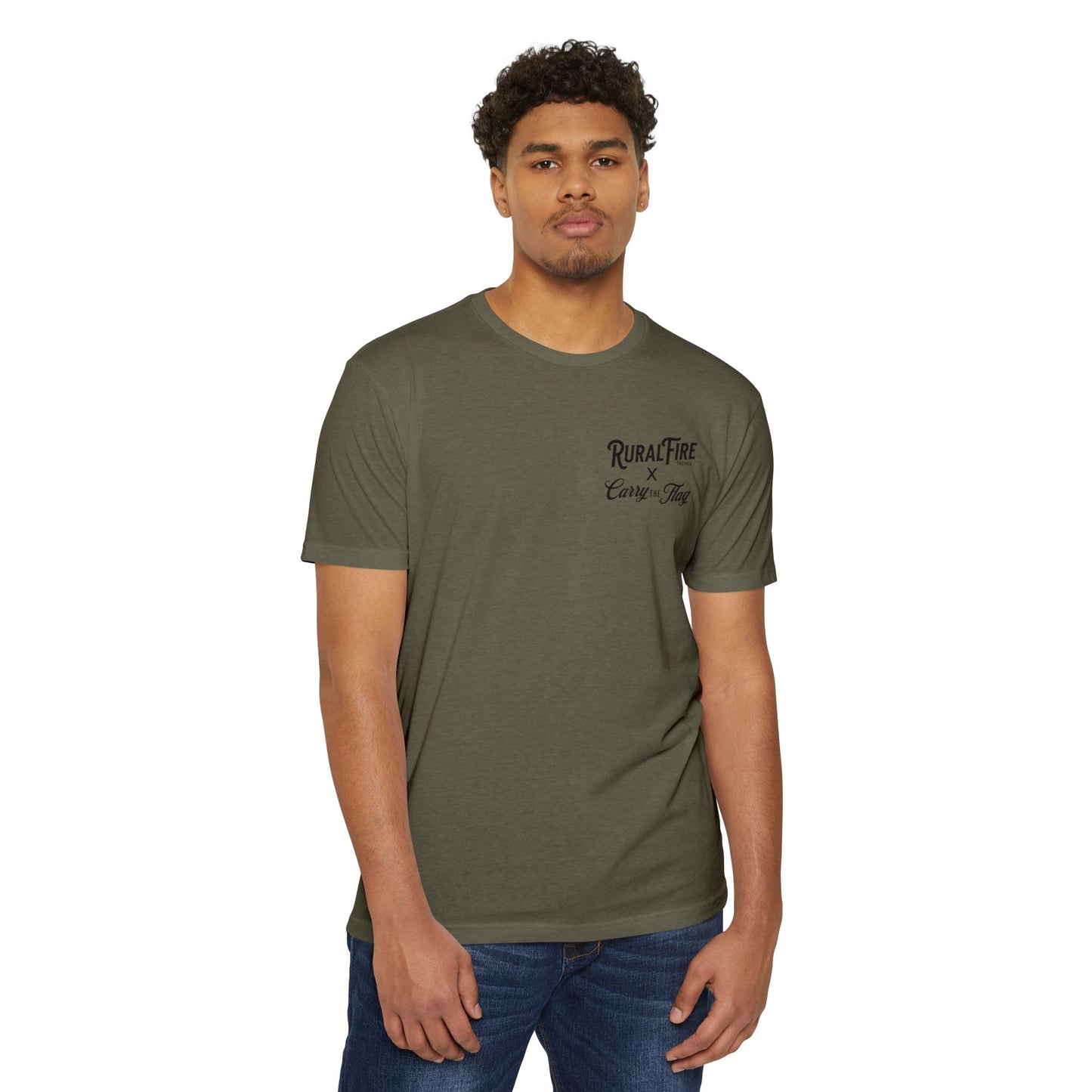 Rural Fire Tactics 'Carry The Flag' t-shirt