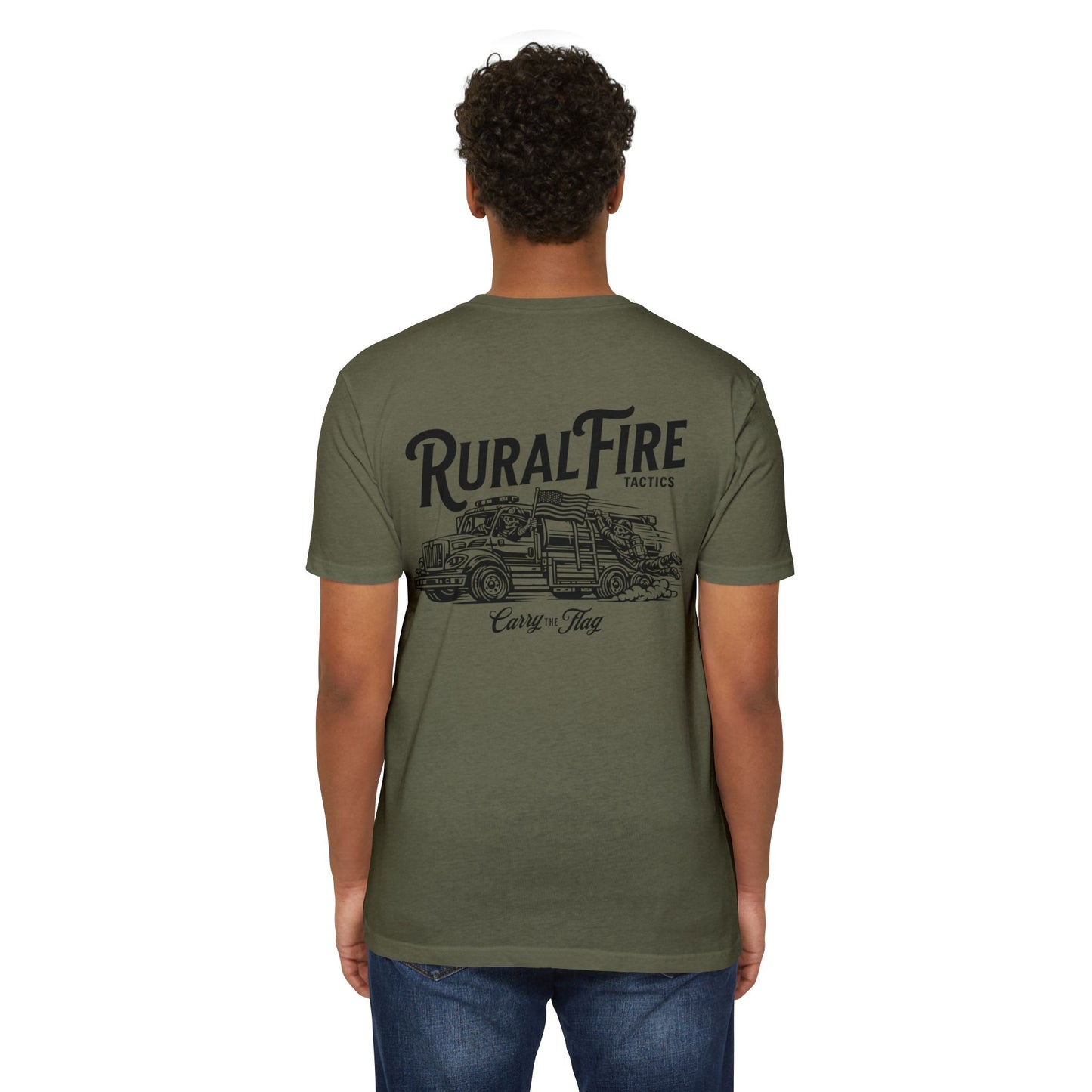 Rural Fire Tactics 'Carry The Flag' t-shirt
